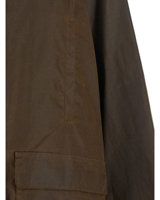 Totême Brown Jacket With Corduroy Collar