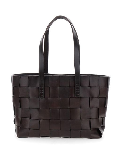 Dragon Diffusion Black Tote Bag With Two Top Handles