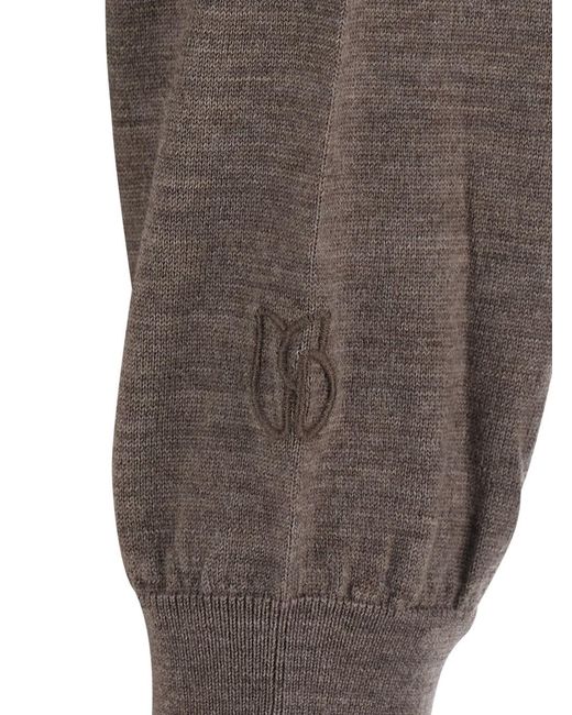 Ba&sh Brown Boston Cardigan