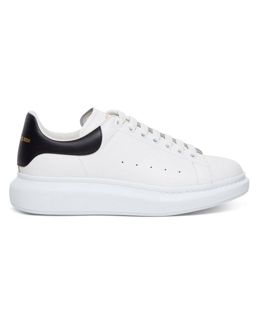 Alexander McQueen White And Leather Oversize Sneakers Alexan for men
