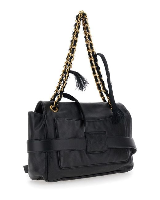 Balenciaga 'Modu Flap' Crossbody Bag With Logo Plaque On The
