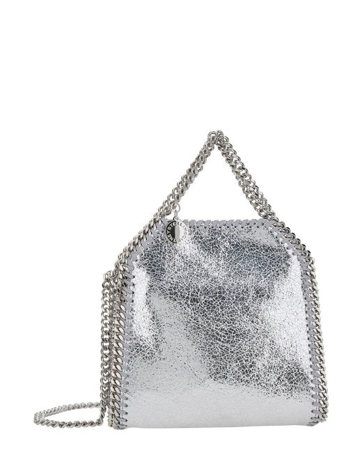 Stella McCartney Gray Crossbody Bag Falabella Ecoleather
