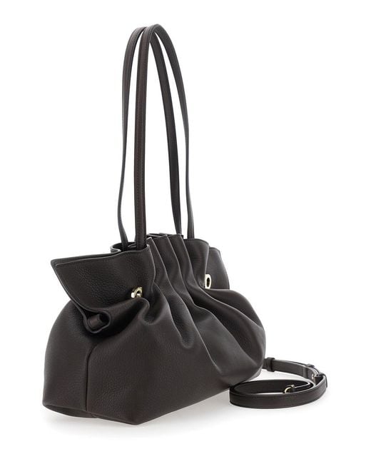 Ferragamo Black Soft Bag M