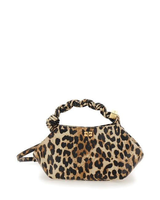 【関税込み】Bou Small Crossbody - Ganni - Leather - Printed Ganni Small Crossbody Bou Bag | Liberty