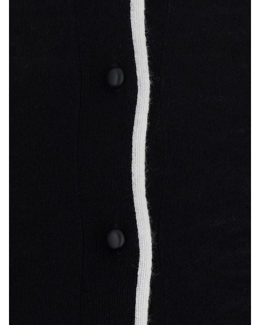 Max Mara Black Msttarga Is A Sweater Characterized By A Round Neckline