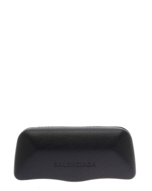 Balenciaga Twist Round Brown Acetate Sunglasses