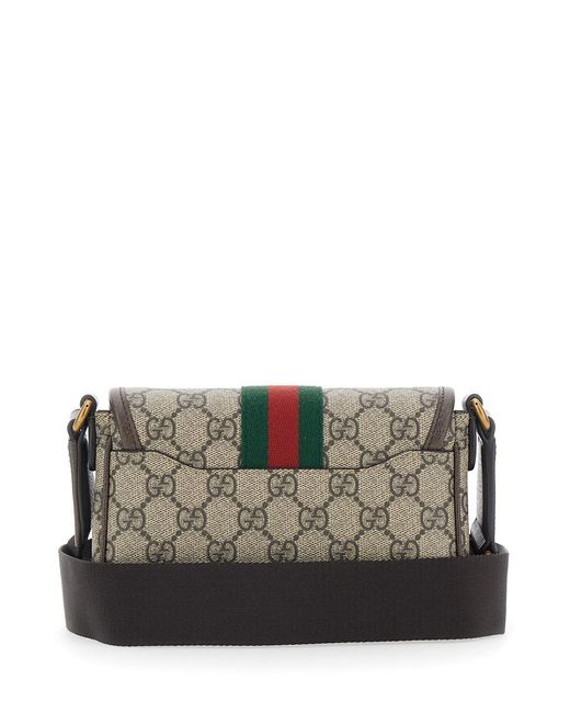Borsa A Tracolla 'Ophidia' Con Tracolla Regolabile E Removibile di Gucci in Multicolor da Uomo