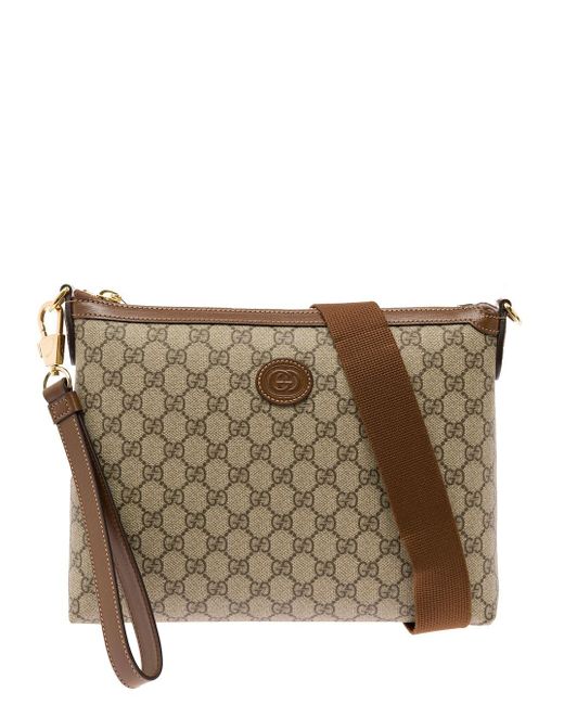 Gucci Messenger Bag in Brown for Men Lyst