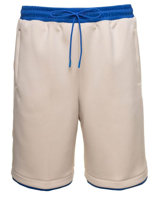 Gucci Blue Basket Shorts Light Neoprene for men