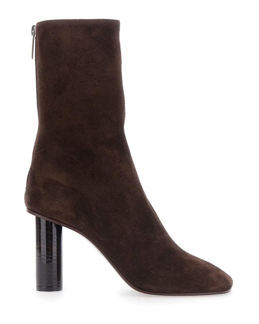 Paris Texas Brown Alice Ankle Boot 85 With 8.5 Cm Heel