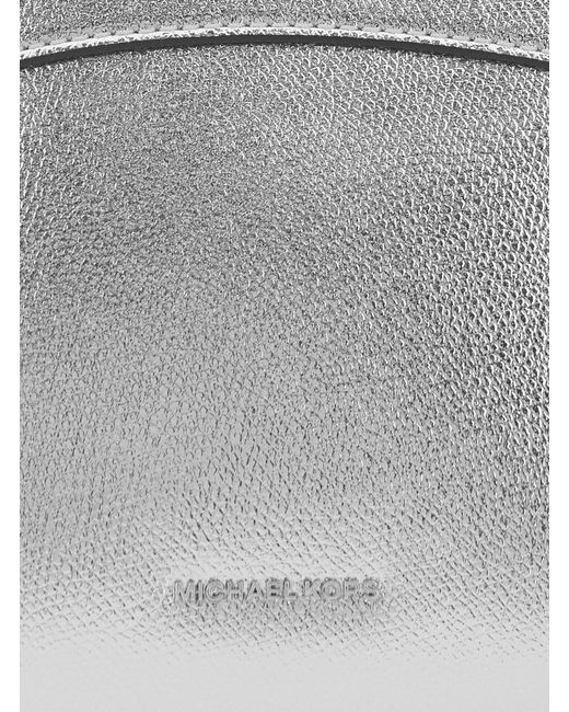MICHAEL Michael Kors Gray Shoulder Bag Athena Leather