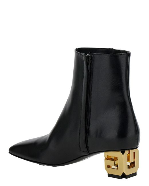 Givenchy Black G Cube Ankle Boot