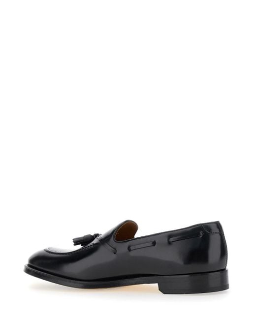 Mocassino Slip-On Con Dettaglio Nappina di Doucal's in White da Uomo