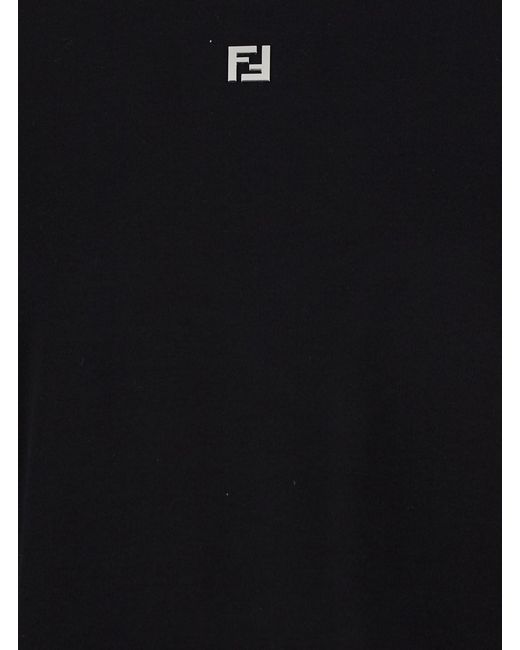 Fendi Black T-Shirt for men