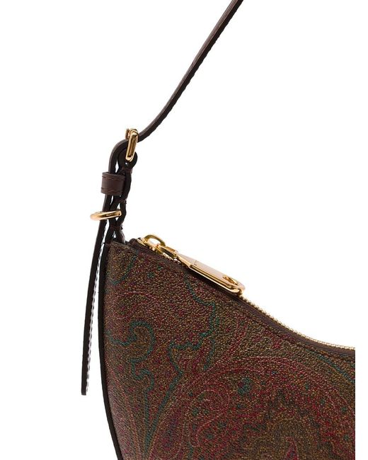 Borsa Hobo Essential di Etro in Brown