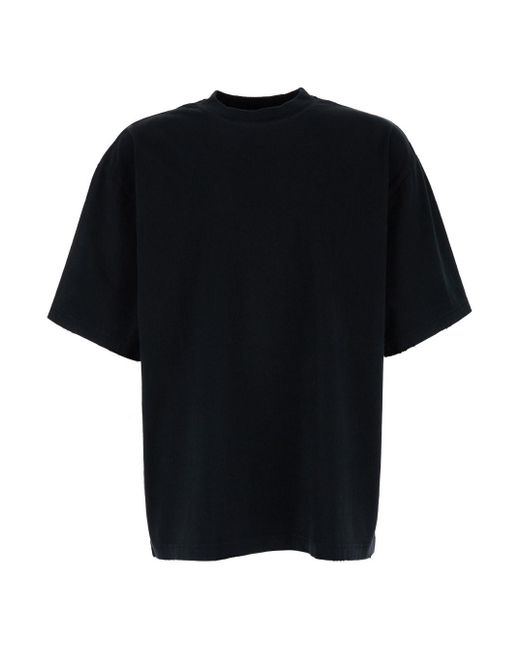Axel Arigato Black Crew Neck T-Shirt for men