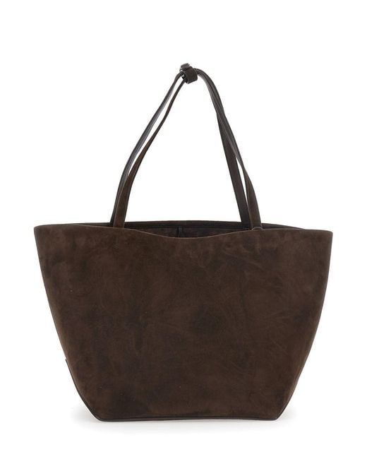 The Row Brown 'Park Tote' Tote Bag With Shoulder Strap