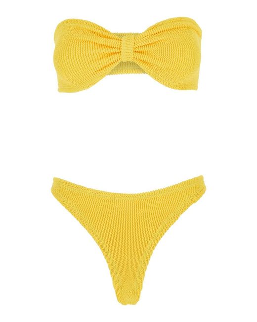 Hunza G Yellow Bikini Jean