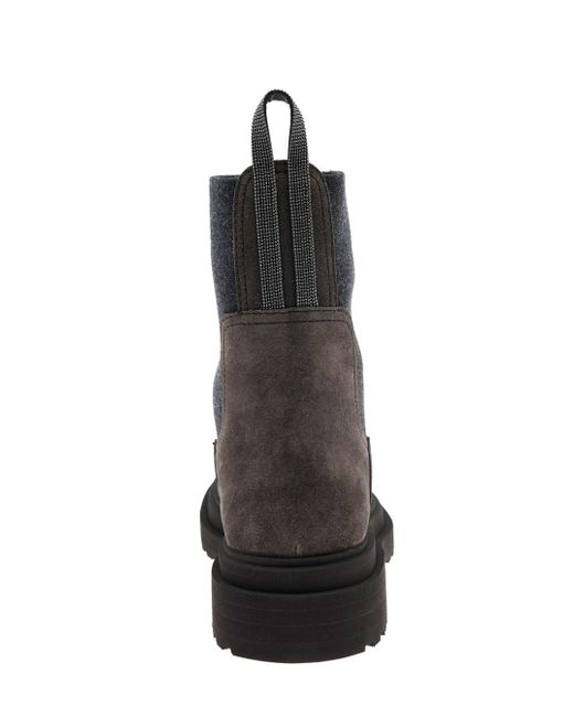 Boots di Brunello Cucinelli in Black
