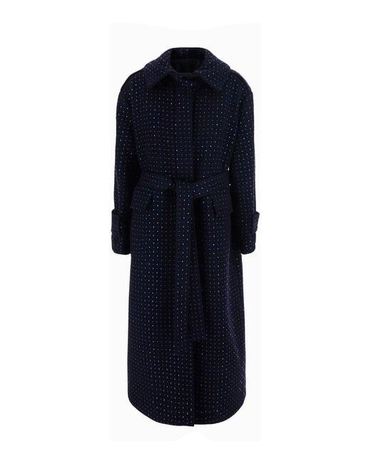 Pinko Blue Peugeot Coat