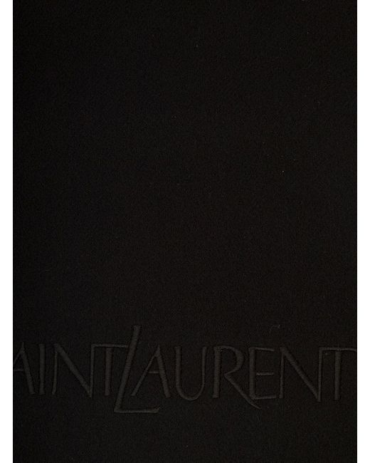 Saint Laurent Black Stole Echarpe Saint for men