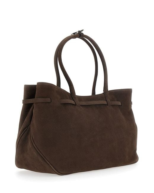 MARGE SHERWOOD Brown Grandma Used Bag Large
