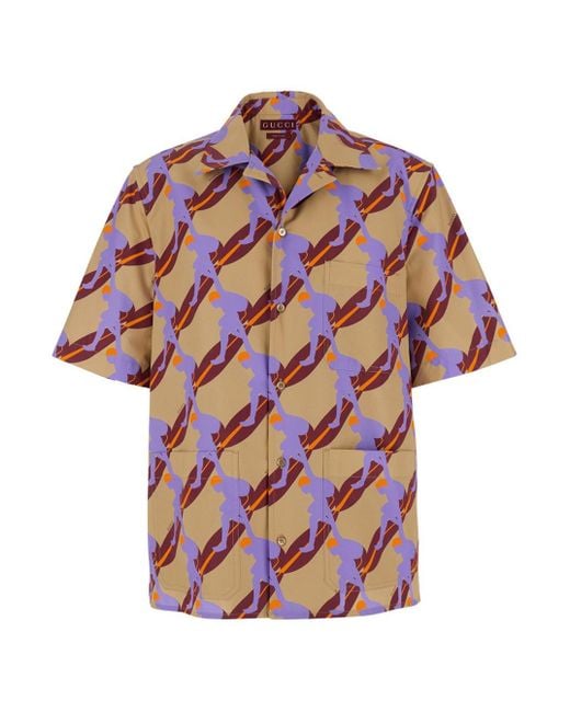 Gucci Red Surf Print for men