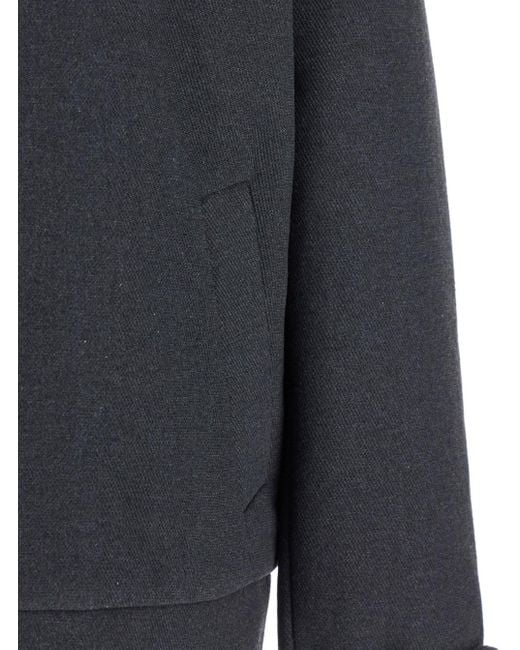 Giubbotto 'Peter' Con Colletto Classico E Chiusura Con Zip di Won Hundred in Black da Uomo