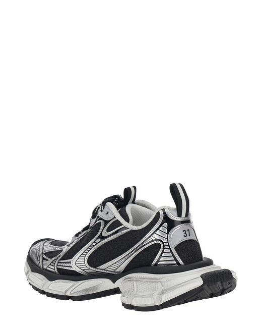 Balenciaga White Sneakers '3Xl' With Logo On The Toe