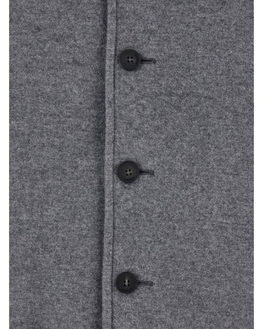 Jacquemus Gray Wool Jacket 'Feltro' for men