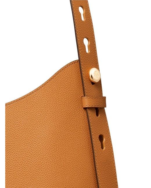 Tory Burch Brown Shoulder Bag Rony Leather
