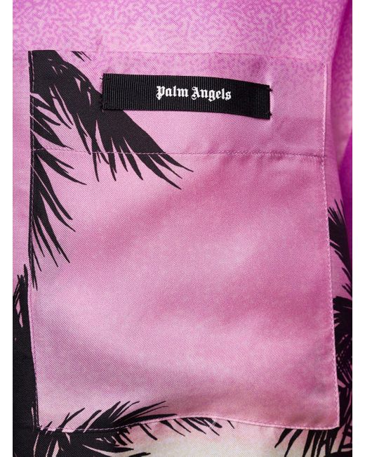 Camicia di Palm Angels in Pink