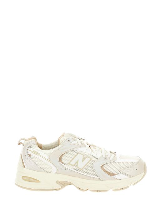 New Balance Natural '530' And Low Top Sneakers With Logo Patch for men
