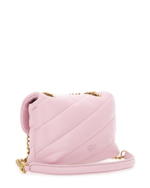 Pinko Pink 'Baby Love Puff' Shoulder Bag With Maxi Diagonal Quilting I