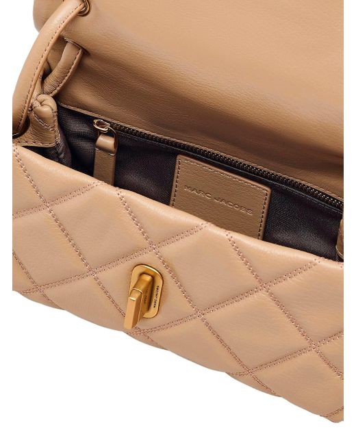 Borsa A Tracolla 'Mini Dual' Trapuntata Con Chiusura A Gir di Marc Jacobs in Natural