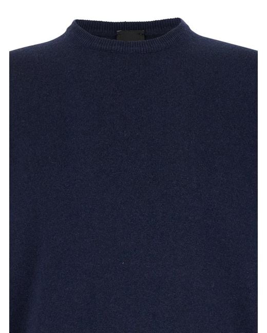 Le Plain Blue Crewneck Sweater for men