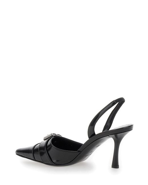 Givenchy Multicolor 'Voyou' Slingback Pumps With A Buckle