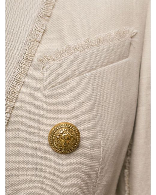 Balmain linen blazer deals