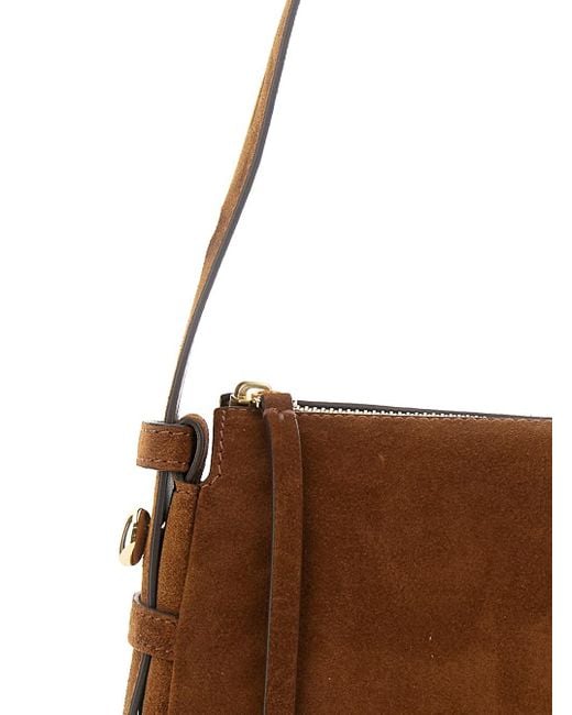 Tory Burch Brown Romy Small Shoulder Bag