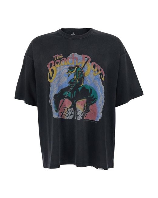 Represent Black T-Shirt Beach Boys Endless Summer for men