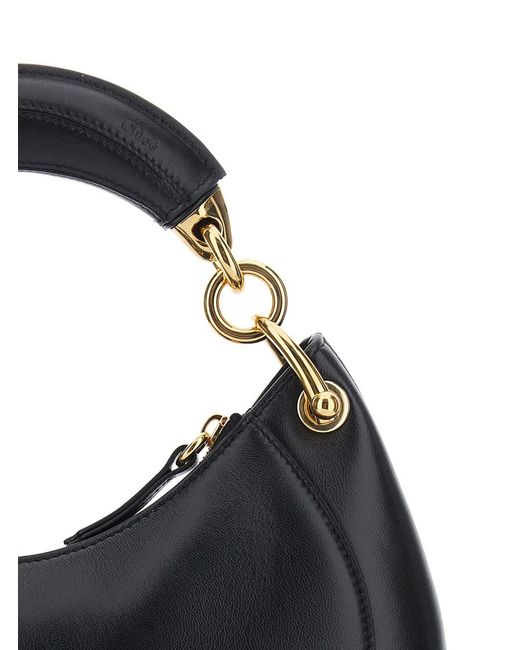 Borsa A Mano 'Banana' Con Tracolla Regolabile E Removibile E Cha di Chloé in Black