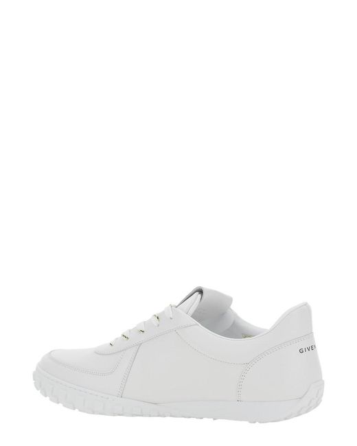 Givenchy White Glide Runner Sneakers With Contrasting Details for men