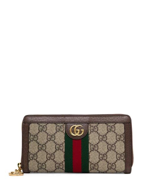 Gucci Gray gg Marmont Fabric Wallet