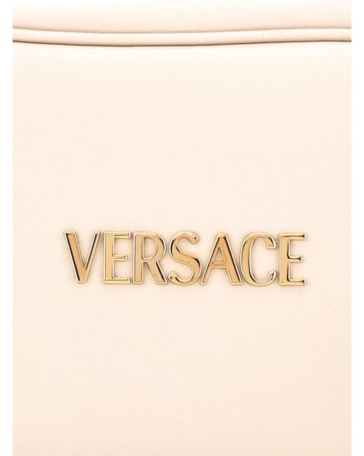 Versace Natural Shoulder Bags