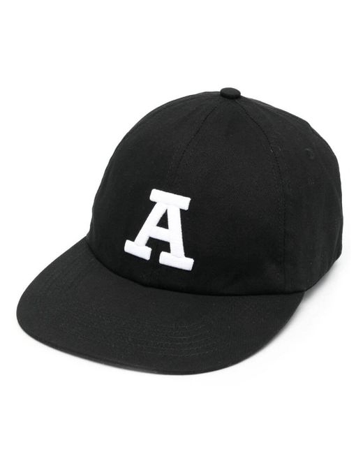 Axel Arigato Black Logo-patch Baseball Cap for men