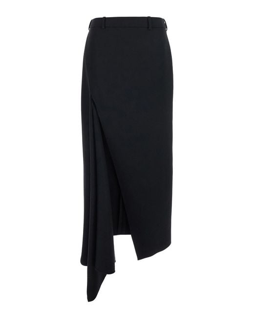 Slashed Skirt di Givenchy in Black