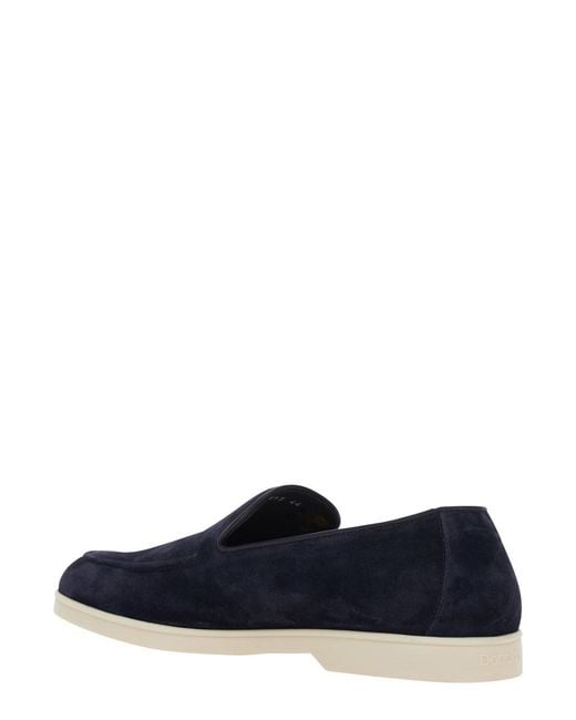 Doucal's Blue Mocassino Vaschetta for men