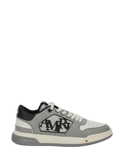 Sneaker 'Classic Low' Con Maxi Logo Sul Lato E Patch Logo Sulla di Amiri in White da Uomo