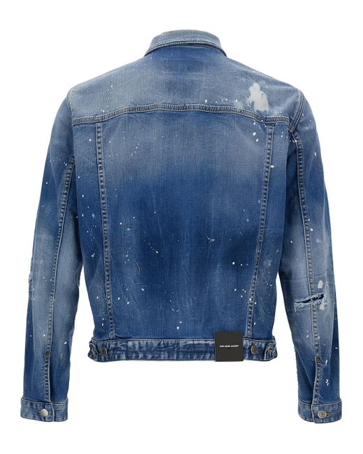 Giacca jeans uomo on sale strappati