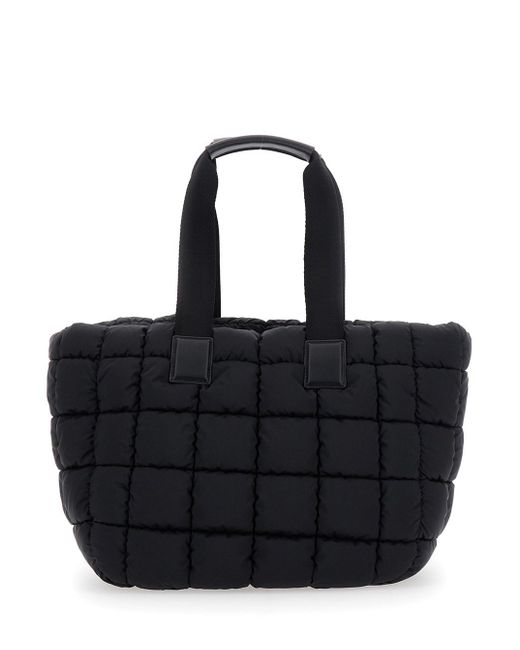 Borsa A Mano 'Caradoc' Con Patch Logo Sul Fronte E Chiusura Co di Moncler in Black